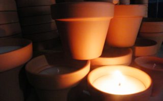 velas de exterior